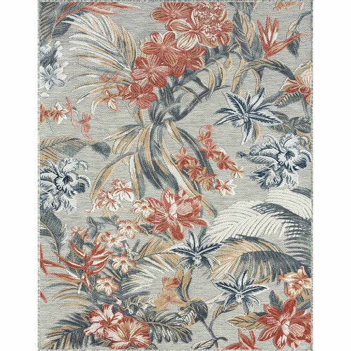 Cayman Flowers Indoor/Outdoor Rug Collection