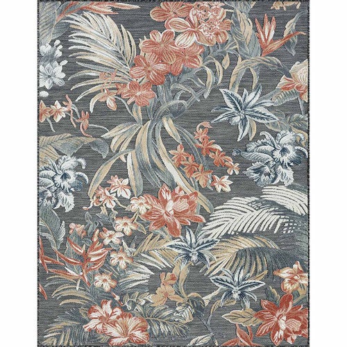 Cabo Flowers Indoor/Outdoor Rug - 5 x 7