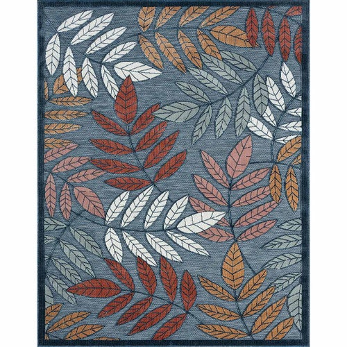 Hawaiian Fronds Indoor/Outdoor Rug - 5 x 7