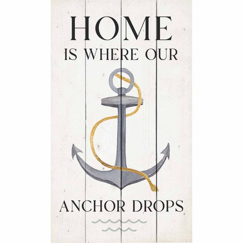 Home Anchor Wall Art