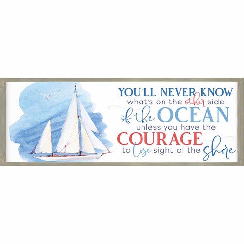 Ocean Courage Wall Art