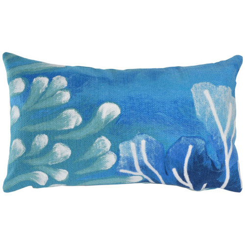 Azul Reef Rectangle Indoor/Outdoor Pillow