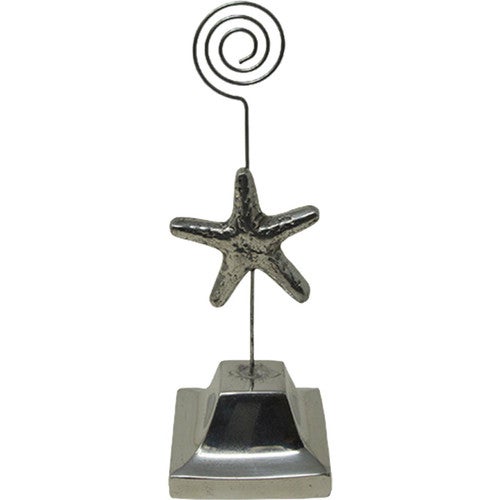 Pewter Starfish Photo Holder