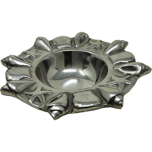 Pewter Seashells Serving Bowl