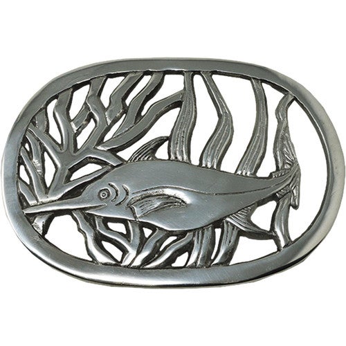 Pewter Marlin Trivet