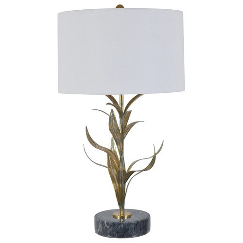 Metallic Seagrass Table Lamp
