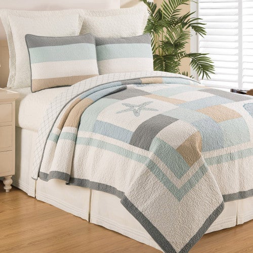 Seaside Morning Quilt Bedding Collection