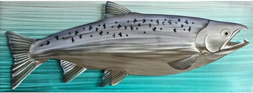 King Salmon Back Lit Wall Decor
