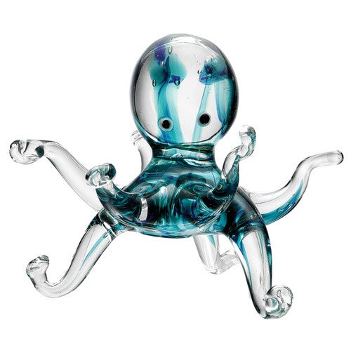Octopus Art Glass Sculpture