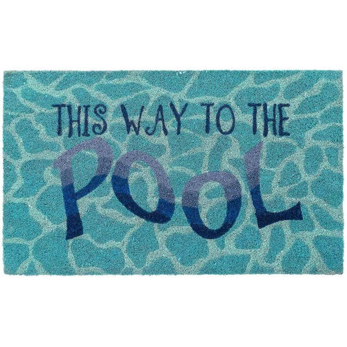 Pool Directions Coir Mat Collection