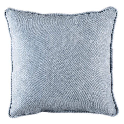 Billowing Sails Twill Blue Pillow