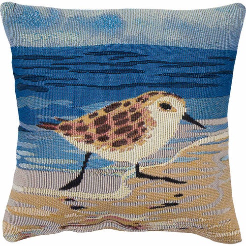 Sandpiper Sea Accent Pillow - OUT OF STOCK