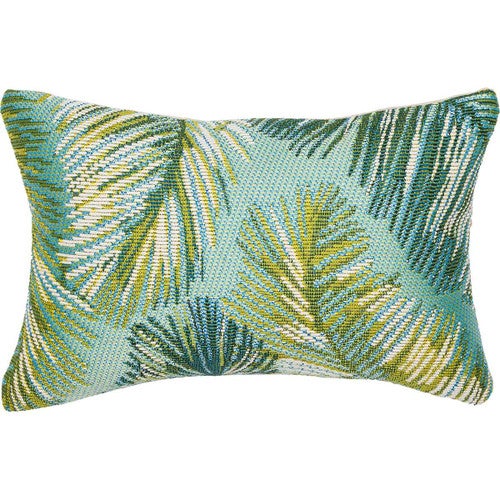Padre Oblong Accent Pillow - Aqua