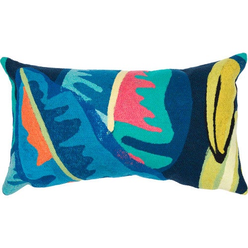 Banana Plant Oblong Accent Pillow