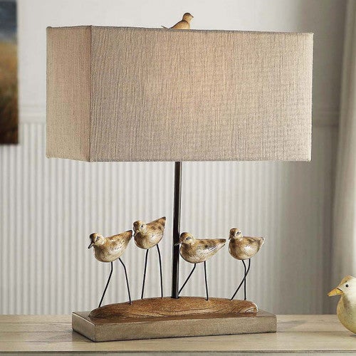 Shore Birds Table Lamp