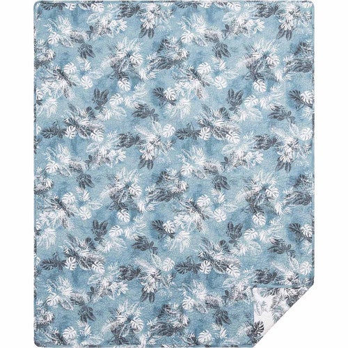 Monstera Paradise Throw Blanket