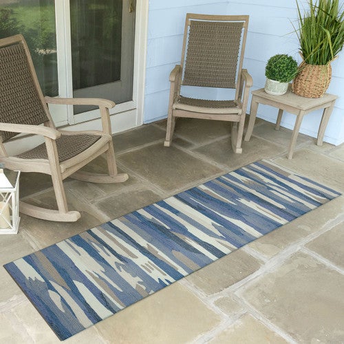 Cloud Layers Indoor/Outdoor Rug - 2 x 8
