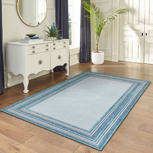 Bordering Seas Indoor/Outdoor Rug - 5 x 8 - OUT OF STOCK UNTIL 05/07/2025