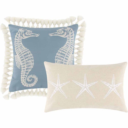 Coral Bounty Accent Pillows - Set of 2
