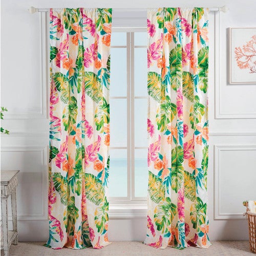 Tropical Flora Drapes
