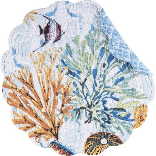 Tropical Reef Round Placemats - Set of 6