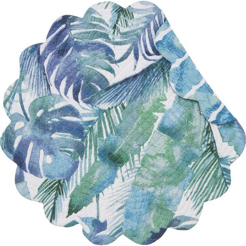 Lush Tropics Round Placemats - Set of 6 - OUT OF STOCK UNTIL 06/04/2025