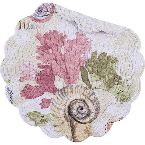 Sea Harvest Round Placemats - Set of 6