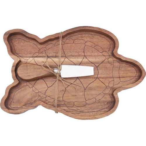 Sea Turtle Serving Board with Spreader