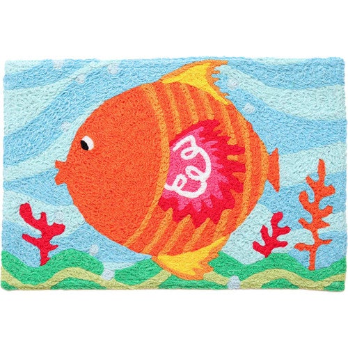 Big Fish Indoor/Outdoor Accent Rug