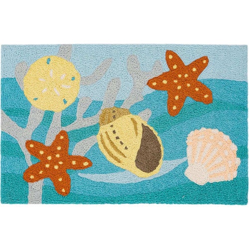 Shell Abyss Indoor/Outdoor Accent Rug