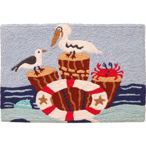Ocean Pier Indoor/Outdoor Accent Rug