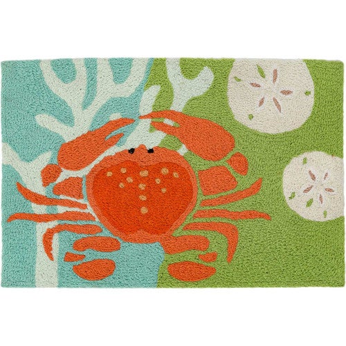 Crabby Shells Indoor/Outdoor Accent Rug