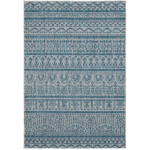 Charleston Aqua Rug Collection