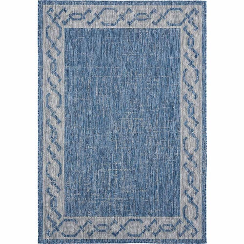 Charlotte Blue Rug - 5 x 8