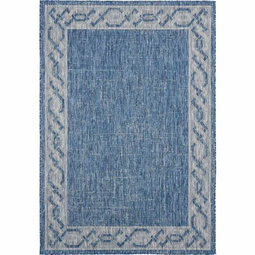 Charlotte Blue Rug - 8 x 11 - OUT OF STOCK UNTIL 07/21/2026