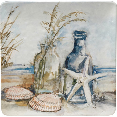 Seaside Gathering Square Platter