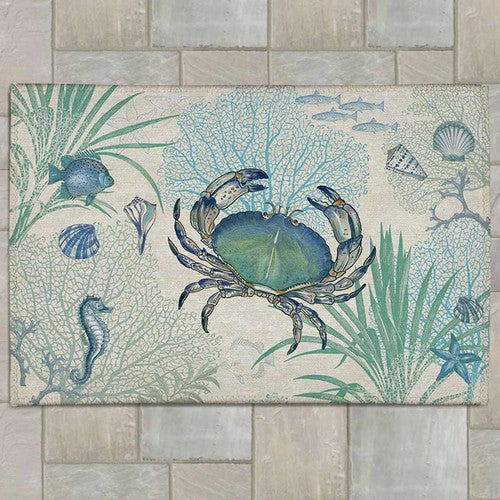 Blue Seas Outdoor Rug - 3 x 5