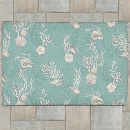 Underwater Beauty Outdoor Rug - 5 x 7