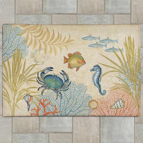 Coral Garden Outdoor Rug - 4 x 6