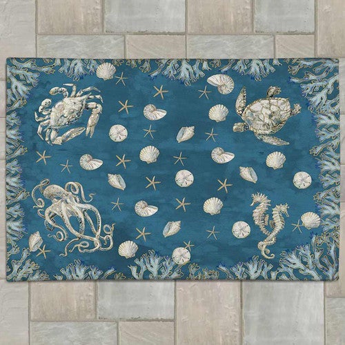 Shells & More Outdoor Rug - 4 x 6