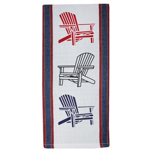 Patriotic Chairs Kitchen Towel - Set of 4