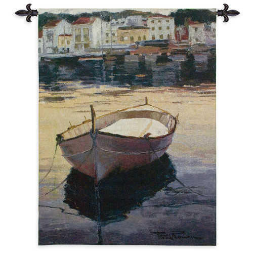Barca al Contraluz Wall Tapestry