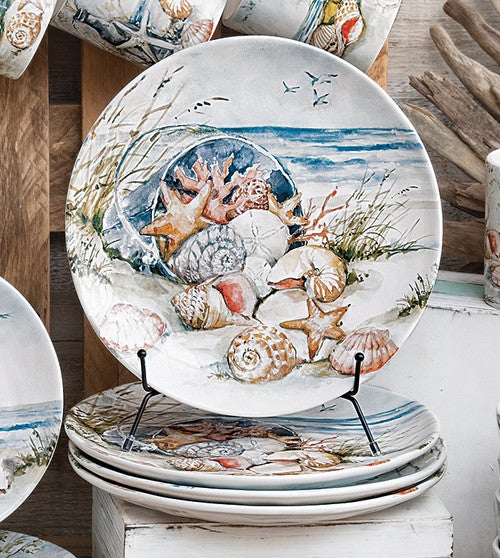 Seaside Gathering Dinner Plates - Set of 4