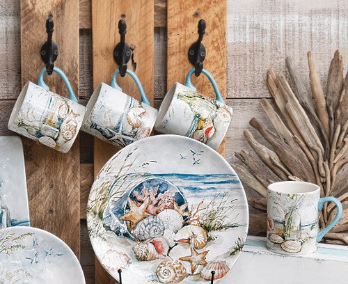 Seaside Gathering Mugs - Set of 4 - OVERSTOCK