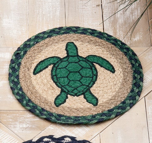 Seven Seas Turtle Braided Trivet