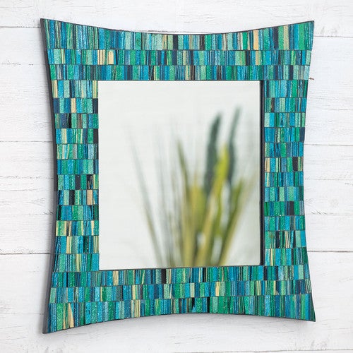 Sea Reflections Mosaic Wall Mirror