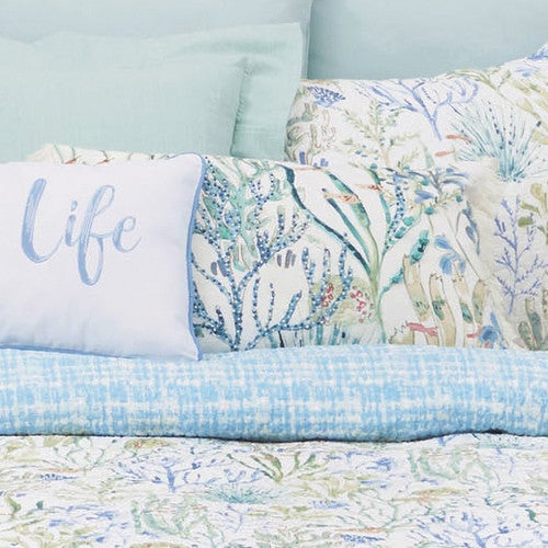 Coral Gardens Accent Pillow
