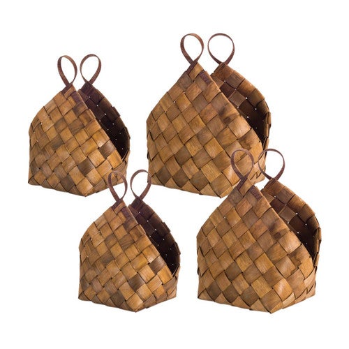 Natural Norfolk Baskets - Set of 4
