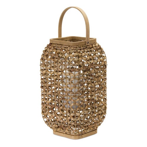 Rattan Glow Lantern - Short
