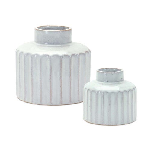 Crystalline Vases - Set of 2